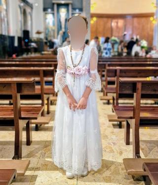 Vestido Monnalisa blanco comunión