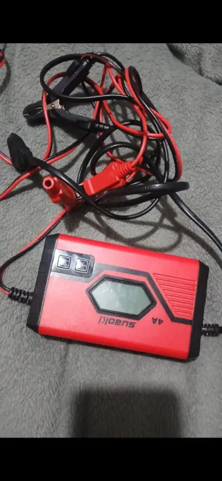 Cargador Batería Coche 4A