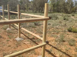 Montaje de vallas metálicas