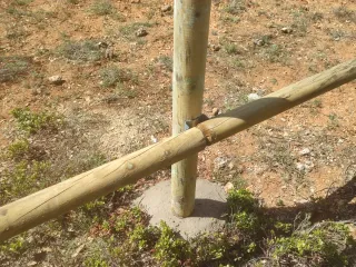 Montaje de vallas metálicas