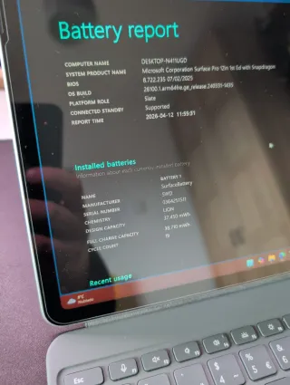 Microsoft Surface Pro 12 X Plus 16GB y 256GB