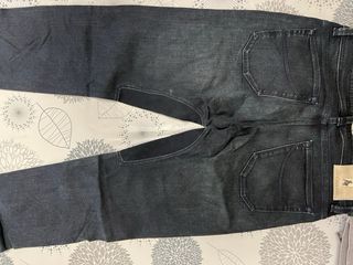 Pantaloni uomo neri con inserti