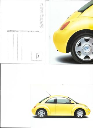 Postales Volkswagen Beetle