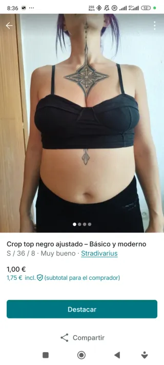 Lote ropa mujer S/M (vintage + Bershka, marcas)
