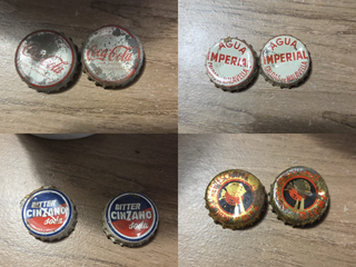 Chapas refresco antiguas Fanta pepsi cocacola