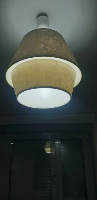 Lámpara Infantil Mickey 30cm Nueva