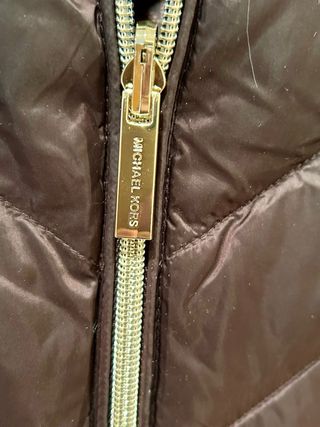 Chaqueta Michael Kors Marrón y Dorada