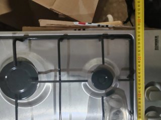 Encimera de gas Rommer 4 fuegos