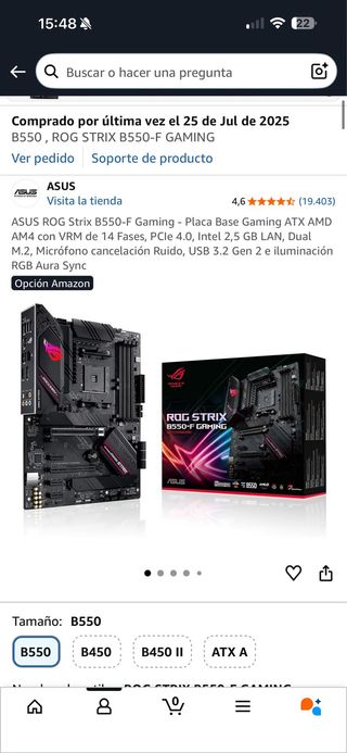 Ryzen 9 5900x, ASUS B550-F ROG, 32GB RAM