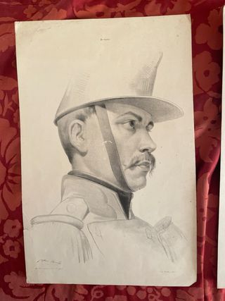 4 Litografie Inizi del XX Secolo