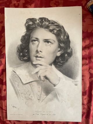 4 Litografie Inizi del XX Secolo