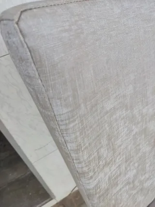 Mesa de comedor madera y metal + sillas