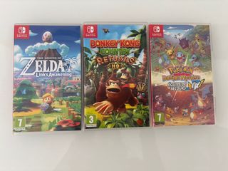 Juegos Nintendo Switch: Zelda, Donkey Kong, Pokémo