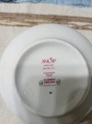Servizio da macedonia in porcellana
