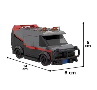 Furgone A-Team compatibile Lego