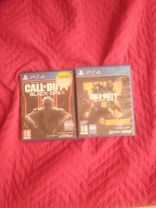2 Juegos PS4: Call of Duty Black Ops III y IV