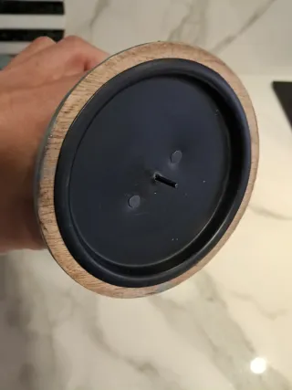 Candelabro in legno verde blu WESTWING