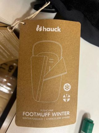 Sacchi per seggiolini auto Hauck per passeggini e rimorchi per biciclette