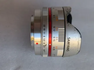 Objetivo Samyang 7.5mm f/3.5 Fisheye MFT micro 3/4
