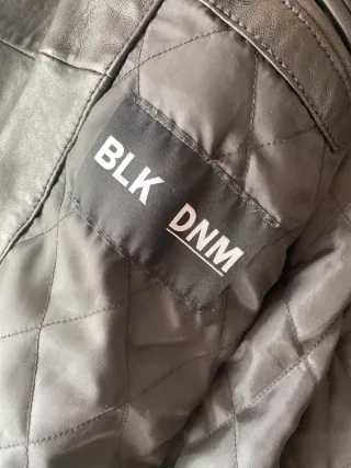 Blk Dnm Giubbotto Pelle Taglia M