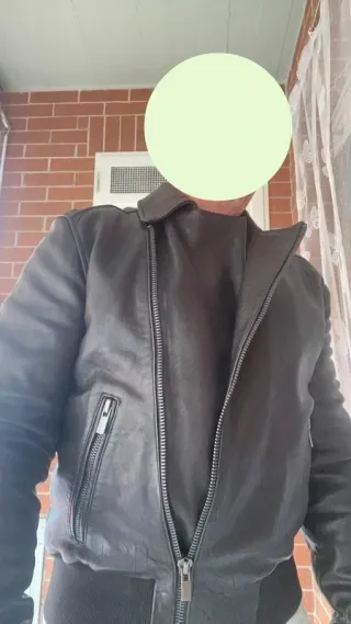 Blk Dnm Giubbotto Pelle Taglia M