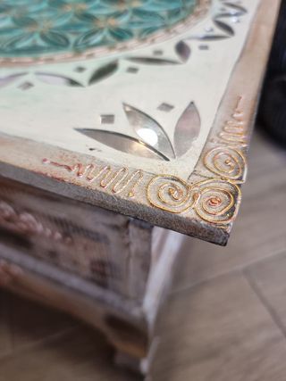 Tavolo indonesiano fatto a mano