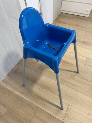 Trona azul para bebé