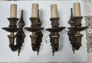 Applique in ottone vintage