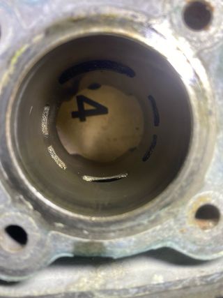 Cilindro culata y piston Scooter Derbi agua