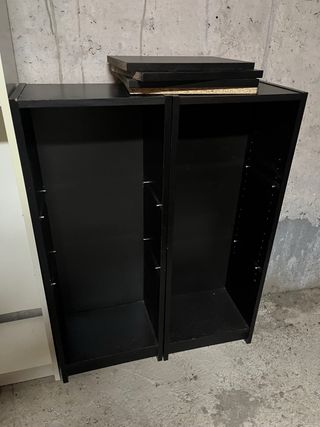Estantería Ikea Negra