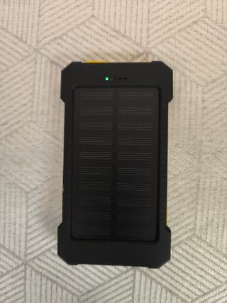 Power Bank/Batería externa portátil, carga solar