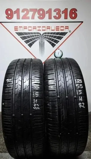 185 55 15 H CONTINENTAL RUEDA AL 90% VIDA UTIL