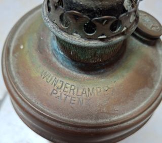 Antica lampada a petrolio fine '800