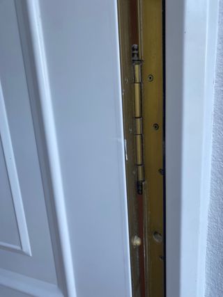 Puerta metálica exterior medidas 2,06x 0,90