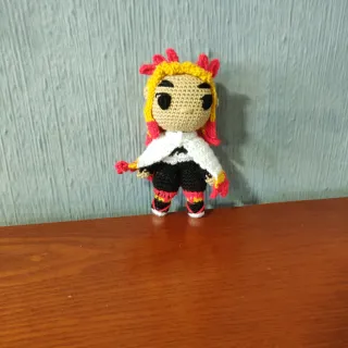 Amigurumi Rengoku Chibi Demon Slayer