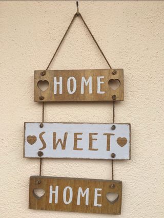 Decoración de Pared ‘Home Sweet Home’