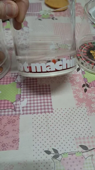 4 Bicchieri Gioco Saloon, Flipper, Slot Machine, R