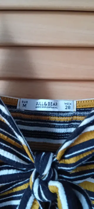 Mono Pull&Bear largo rayas M/38/10