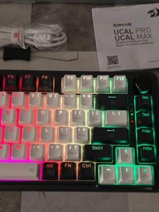 Teclado y Raton Gaming Redragon Ucal Pro K673 RGB