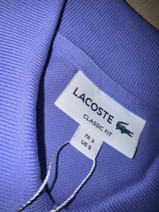Polo Lacoste classic fit Morado Talla S