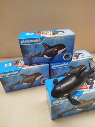 Playmobil 4 Orcas