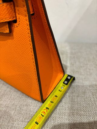Hermes Mini K 20 cm Arancione