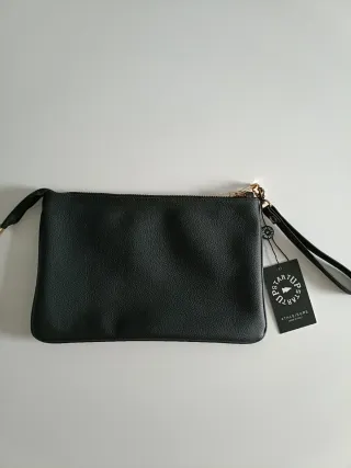 Pochette Startup Nera con Glitter Oro