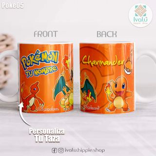 Taza personalizada de Pokemon