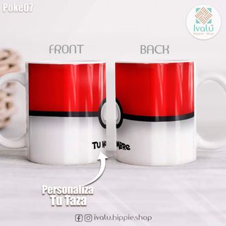 Taza personalizada de Pokemon