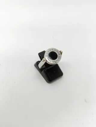 Anillo Oro blanco 18kt  reversible Bvlgari