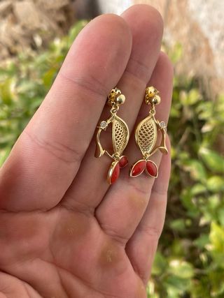 Orecchini artigianali pesciolino