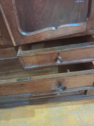 Armario Antiguo Vintage Madera