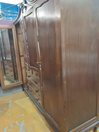 Armario Antiguo Vintage Madera