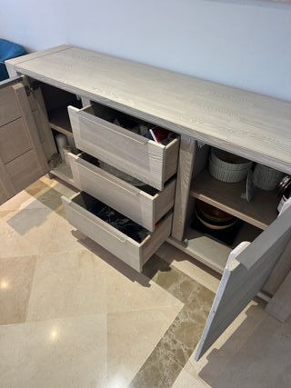 Mueble de salón 3 puertas madera